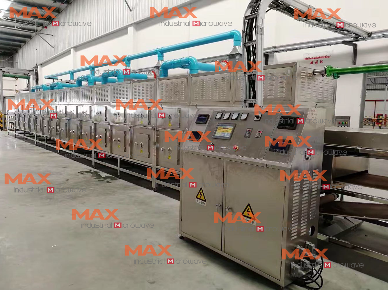 Double Layer Industrial Microwave Machine