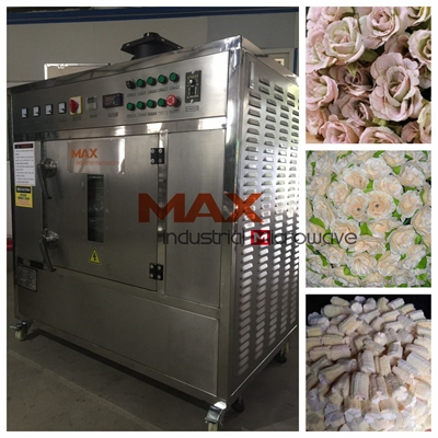 Artificial Flower Color Microwave Curing