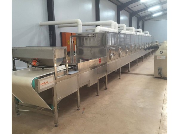 Microwave Tunnel Conveyor Machine