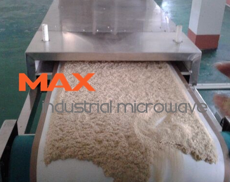 Rice and Wheat Bran Powder Microwave Sterilization Machine