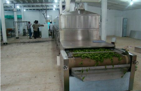 Tea De-enzyme and Sterilization Machine